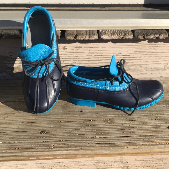 womens rubber moc boots